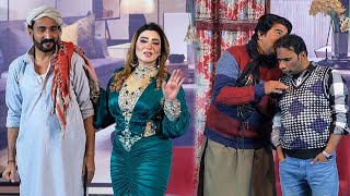 Khusboo Khan With Azeem Vicky amp Sajjad Shoki  New Best Comedy Punjabi Stage Drama Clip 2023 [upl. by Gabler184]