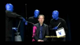 Blue Man Group and quotDr Dan Siegelquot [upl. by Lakym]