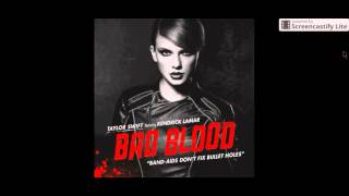 Taylor Swift  quotBad Bloodquot Radio VersionNo Rap [upl. by Amsirp129]