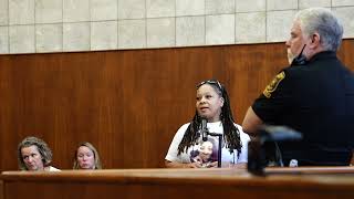 Family members speak at sentencing in the murder of Aleisha Archer [upl. by Worthington]