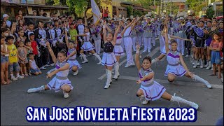 St Hilary Band Majorette Exhibition and Performance  San Jose Noveleta Fiesta 2023 [upl. by Aikemahs288]