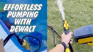 QUICK LOOK Mellif Submersible Sump Pump for DeWalt [upl. by Hesther608]