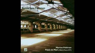 Ronnie Lynn Patterson  Excerpt of Morton Feldmans Piano 1977 [upl. by Gavini408]