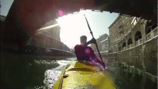 Kayak Ljubljana Slovenia [upl. by Nuajed409]