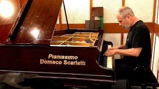 Haim Shapira piano Pianissimo Domenico Scarlatti [upl. by Aidnahs]