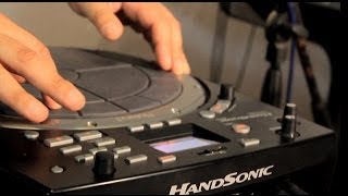 RolandTV  HandSonic HPD20 Review en Español [upl. by Leoline]