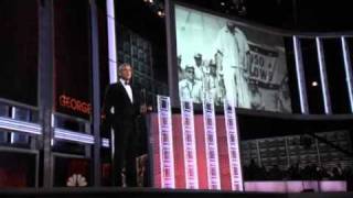 George Clooney receiving Humanitarian award at Emmys 2010 [upl. by Repmek747]