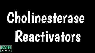 Cholinesterase Reactivators  Pralidoxime Uses  Organophosphate Poisoning [upl. by Ademordna]