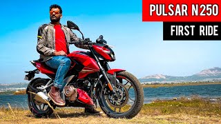 2022 Bajaj Pulsar N250  Detailed Ride Review  Mileage  Price  Top Speed [upl. by Veradi]