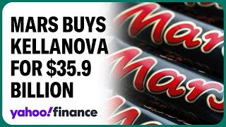 Candy giant Mars buys CheezIt owner Kellanova for 359 billion [upl. by Des654]