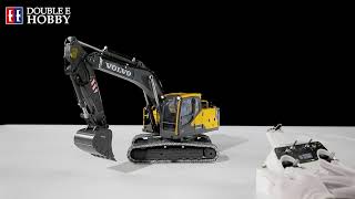 Electric RC Volvo excavator maintenance 1  Double E Hobby E010003 [upl. by Nyledaj]