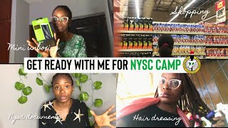 Things You Need For NYSC Orientation Camp 2024  NYSC camp essentials what to take to nysc camp [upl. by Samuele]