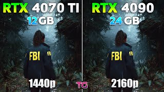 RTX 4070 Ti 1440p vs RTX 4090 4K  Test in 10 Games [upl. by Theall]