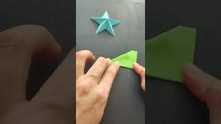 How to fold a paper starfish easy origami shorts [upl. by Iduj481]