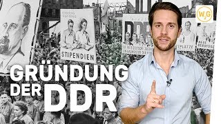 Gründung der Deutschen Demokratischen Republik DDR  Geschichte [upl. by Griggs]