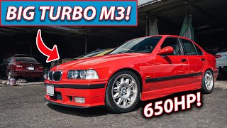 650HP BIG TURBO BMW E36 M3 in Jamaica  Bowlas Garage Story [upl. by Landers]