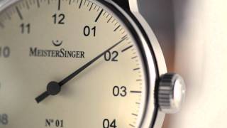 MeisterSinger N° 01 Watch [upl. by Aonehc549]