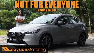 2024 Mazda 2 Sedan Review – Not For Everyone  Review [upl. by Gariepy]