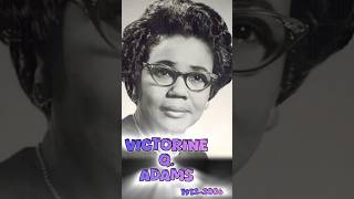 Victorine Q Adams shorts shortsviral short facts history [upl. by Eladnek613]