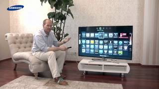 Samsung 3D LED TV  08 SmartTV [upl. by Annahsat605]