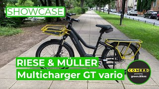 Riese amp Müller Multicharger Mixte GT vario ConRad 2021 Showcase  Bosch Performance Line CX [upl. by Maharg828]