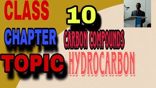 WHAT IS HYDROCARBONchemistry CLASS 10 CARBON COMPOUND [upl. by Ainafets]