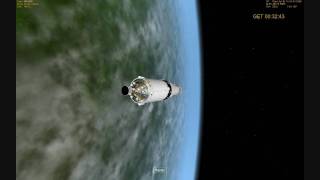 Apollo 11 Launch Simulation Part 3 [upl. by Irafat556]