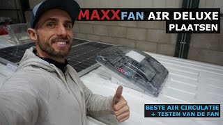 Maxxfan Air Deluxe Plaatsen  Beste Dakraam met Ventilator  Hoe installeren wij de Maxxfan [upl. by Nirre]