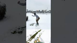 Split Screen Snow Skater snowskate colorado [upl. by Bogosian]