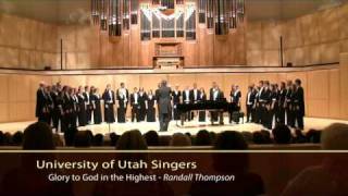 University of Utah SingersGlory to God in the Highest [upl. by Vinia572]