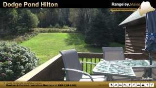 Vacation Rental in Rangeley Maine  Dodge Pond Hilton [upl. by Ademordna]