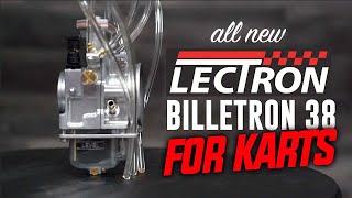 FASTER Karting Lap times with the LECTRON BILLETRON 38 Carb Kit for 125cc Shifter Karts [upl. by Ryder]