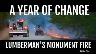 Lumbermans Monument Brittle Burn Fire A Year of Healing [upl. by Gian779]