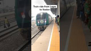 My experience on Lagos Ibadan train YouTubeMadeForYou trainride short africanshorts [upl. by Ydualc]