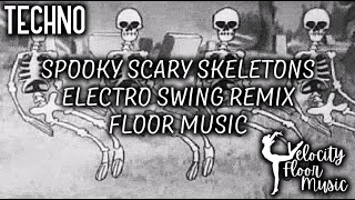 Spooky Scary Skeletons  Electro Swing Remix  Gymnastics Floor Music [upl. by Rachelle]