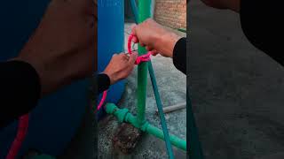 Tie most usefull and secure ropes knot how rope diy [upl. by Mcclary]