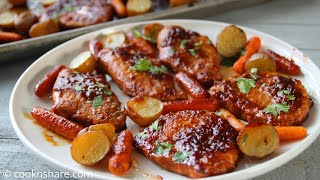 SMOTHERED Glazed Pork Chops  The Best Chops Ever [upl. by Donatelli]