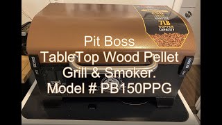 Pit Boss Portable Tabletop Pellet GrillHopper Priming Procedure [upl. by Meridel455]