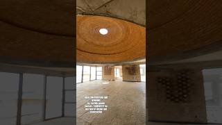 CSEB BRICKS Dome roof civilengineeringconstruction cseb sustainabilityecofriendly resort [upl. by Suivatram]