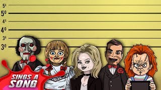 The Killer Doll Cypher  Chucky x Tiffany x Glen x Annabelle x Slappy X Jigsaw [upl. by Audly]