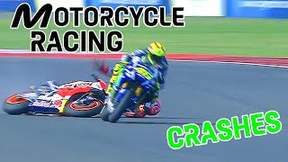 Motorcycle Racing crashes Compilation HD part 4 [upl. by Naves268]