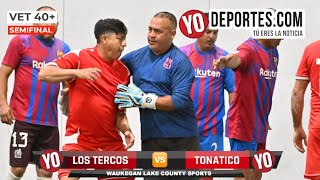 Los Tercos 🆚 Tonatico Semifinal Vet 40 Waukegan Lake County Sports yodeportes [upl. by Ard]