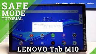 How to Enter Safe Mode in LENOVO Tab M10 – Quit Safe Mode [upl. by Lairret737]