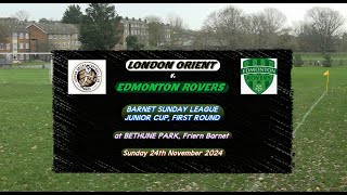 London Orient v Edmonton Rovers Cup241124 Goals Highlights [upl. by Misty]