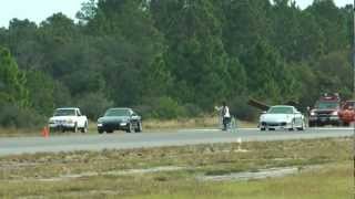 Carrabelle Speed Festival  12 Mile Runway Shootout  October 27th 2012 [upl. by Hsotnas]