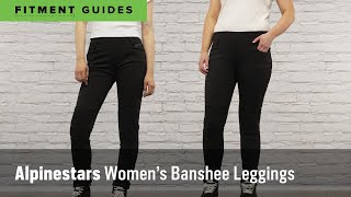 Alpinestars Womens Banshee Leggings Fitment [upl. by Whall404]