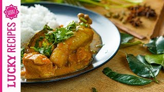 Hähnchen Curry  IndischAsiatisch mit Kokosmilch  Indische Rezepte [upl. by Gnolb31]