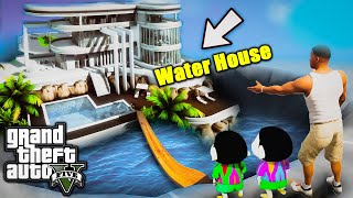 GTA 5 Shinchan Buying New Luxury Water House [upl. by Anailil]