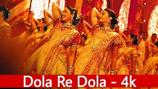 Dola Re Dola 4k Video Song  Devdas  Aishwarya Rai amp Madhuri Dixit [upl. by Akired]