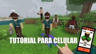 COMO JOGAR SURVIVALCRAFT 2 ONLINE PELO CELULAR COM SEU AMIGO [upl. by Akierdna]